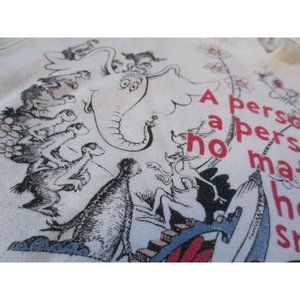 Vintage Dr Suess Hoodie Rare 1959 Mighty Fine No M